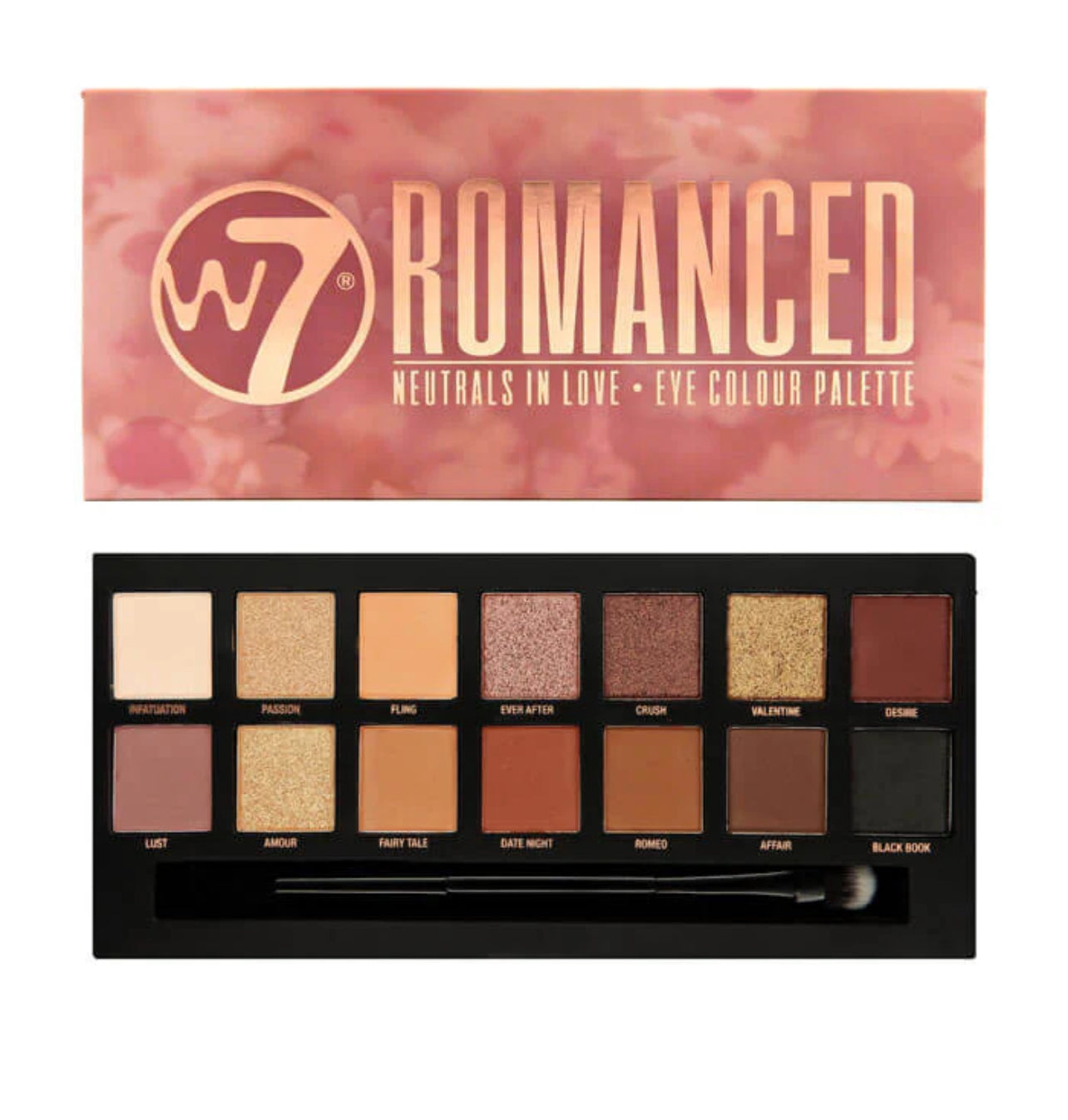 W7 Romanced Eyeshade Palette