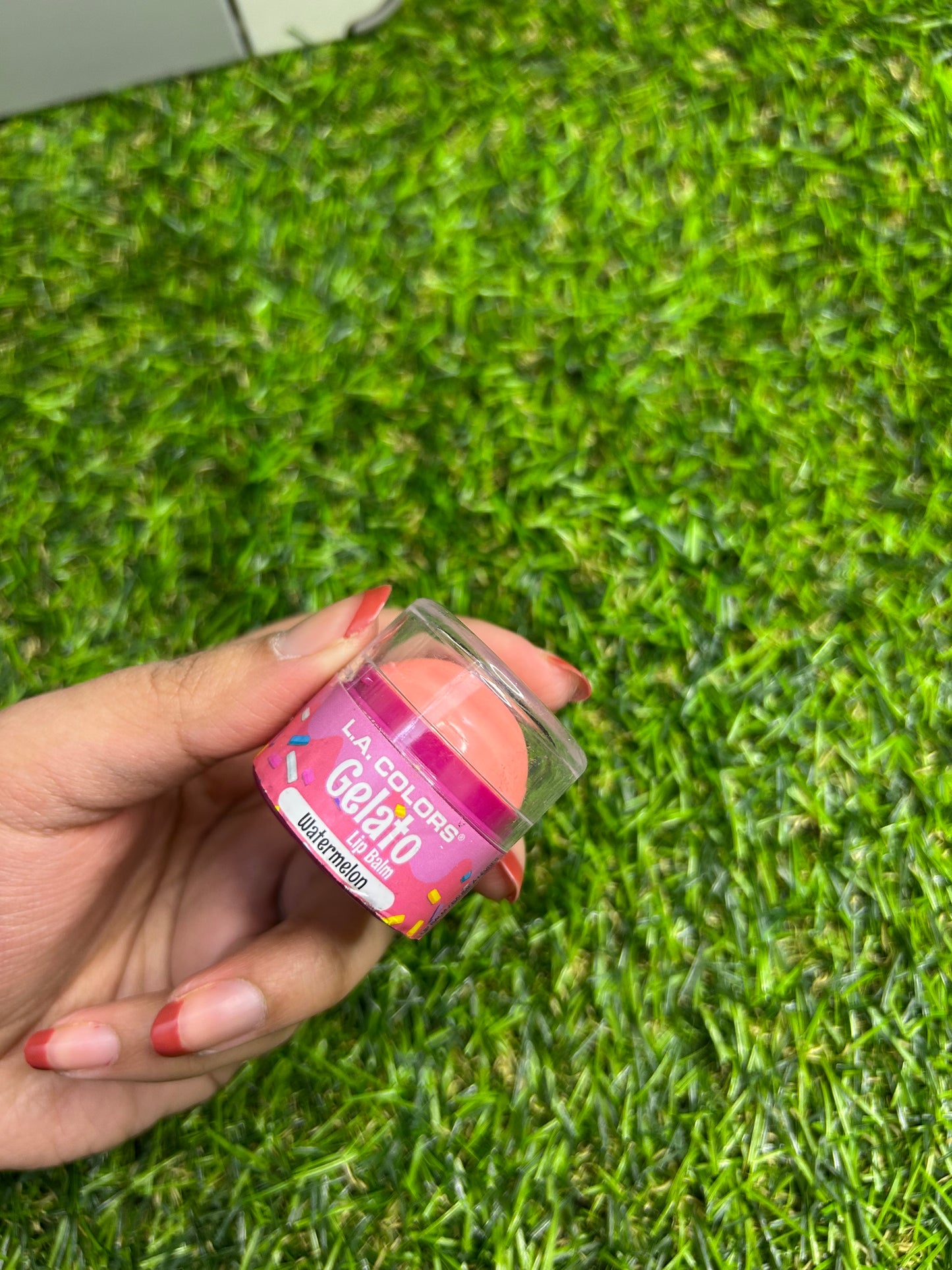 LA Colors Watermelon Gelato Lip Balm